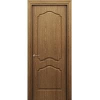 Дверь межкомнатная. Модель Палитра 62-4. Цвет темный дуб. Фото в интернет-магазине Большой