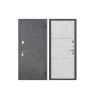 Дверь входная металлическая Дверная биржа Цитадель Феникс бетон снежный. Фото в интернет-магазине Большой