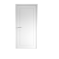 Дверь межкомнатная. Коллекция Эмаль, модель "НеоКлассика 1". Цвет белый. Фото в интернет-магазине Большой