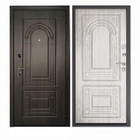 Дверь входная металлическая Флоренция беленый дуб. Фото в интернет-магазине Большой