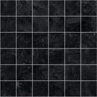 Плитка  настенная Laparet "Loft"  декор мозайка черная