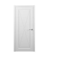Дверь межкомнатная. Коллекция Галерея, модель "Эрмитаж 5", Viny. Цвет белый. Фото в интернет-магазине Большой