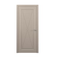 Дверь межкомнатная. Коллекция Галерея, модель "Эрмитаж 5", Viny. Цвет серый. Фото в интернет-магазине Большой