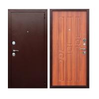 Дверь входная металлическая Дверная биржа Цитадель Гарда 8мм медный антик/рустикальный дуб. Фото в интернет-магазине Большой