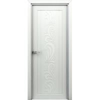 Дверь межкомнатная. Модель Весна. Цвет жасмин белый. Фото в интернет-магазине Большой