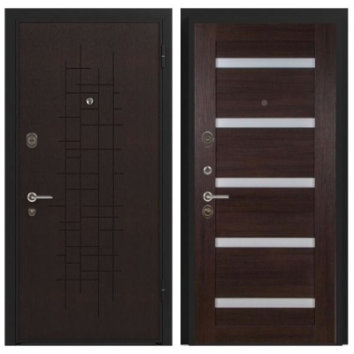 Дверь входная металлическая Бастион СД-24 эковенге. Фото в интернет-магазине Большой