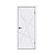 Дверь межкомнатная. Коллекция "SCANDI" эмаль. Модель  "SCANDI S" . Цвет белый. Фото в интернет-магазине Большой