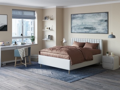 Кровать Madison Lite с бельевым ящиком. Фото в интернет-магазине Большой