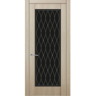 Дверь межкомнатная остекленная. Модель Италия-7. Фото в интернет-магазине Большой