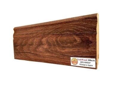 Плинтус МДФ TeckWood Дуб Амбар 100*16*2150 мм