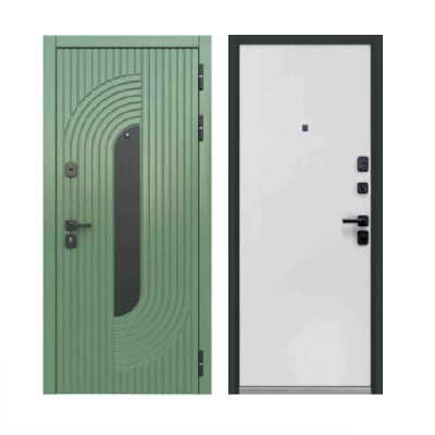 Дверь входная металлическая Дверная биржа Цитадель Luxor 2МДФ Тропик. Фото в интернет-магазине Большой