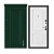 Дверь входная металлическая  МетаЛюкс BOSTON М6020. Фото в интернет-магазине Большой