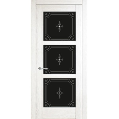 Дверь межкомнатная остекленная. Модель Италия-4. Фото в интернет-магазине Большой