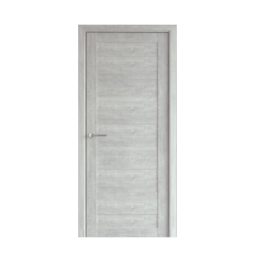 Дверь межкомнатная. Коллекция Мегаполис, модель "Мюнхен", экошпон. Цвет дуб нордик. Фото в интернет-магазине Большой