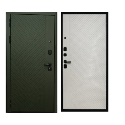Дверь входная металлическая СТР Оптима Гринн. Фото в интернет-магазине Большой