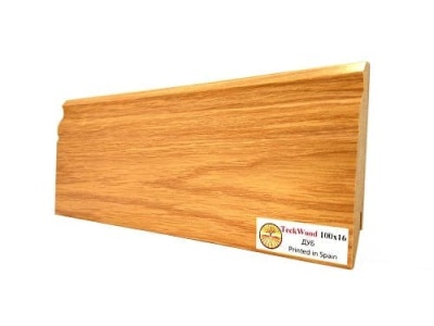 Плинтус МДФ TeckWood Дуб 100*16*2150 мм