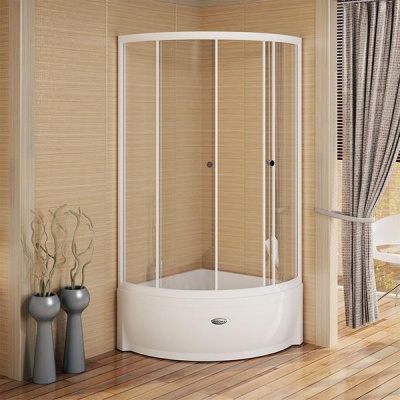 Душевой угол Radomir "Соул 1" 100 с высоким поддоном