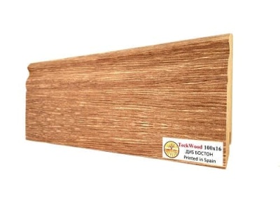 Плинтус МДФ TeckWood Дуб Бостон 100*16*2150 мм