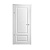 Дверь межкомнатная. Коллекция Галерея, модель "Эрмитаж 1", Viny. Цвет белый. Фото в интернет-магазине Большой