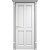Дверь межкомнатная. Модель №15. Белая эмаль. Фото в интернет-магазине Большой