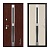 Дверь входная металлическая МетаЛюкс  GrandWood М464/18. Фото в интернет-магазине Большой