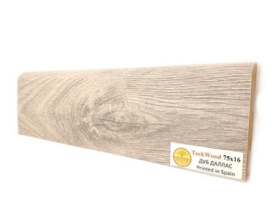 Плинтус МДФ TeckWood Дуб Даллас 75*16*2150 мм