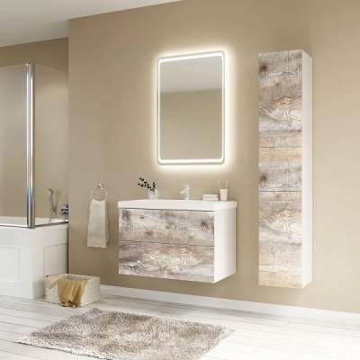 Мебель для ванной комнаты 1 Марка. Коллекция "Бетон PUCH"