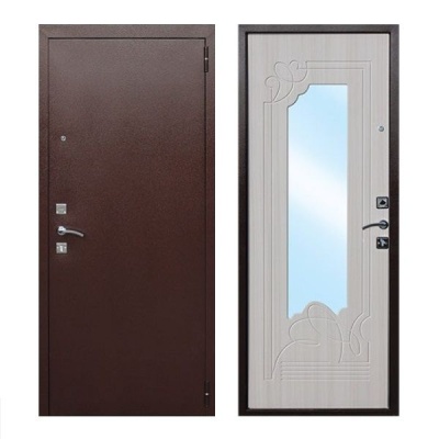 Дверь входная металлическая Дверная биржа Цитадель Ампир белый ясень. Фото в интернет-магазине Большой