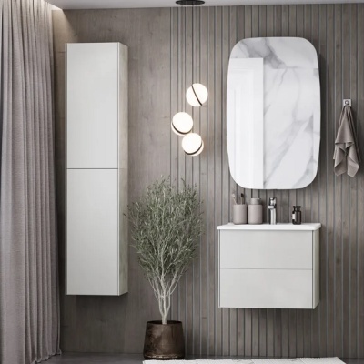 Мебель для ванной комнаты Акватон. Коллекция "Сохо" белый