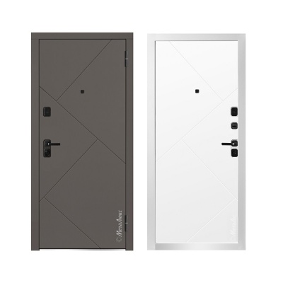 Дверь входная металлическая МетаЛюкс Milano М 1100 Е. Фото в интернет-магазине Большой