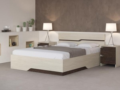 Кровать Wave Line с подъемным механизмом. Фото в интернет-магазине Большой