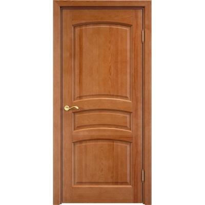 Дверь межкомнатная. Модель №16. Цвет орех окраска 10% +патина. Фото в интернет-магазине Большой