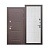 Дверь входная металлическая Дверная биржа Цитадель 11 см ISOTERMA медный антик/астана милки. Фото в интернет-магазине Большой