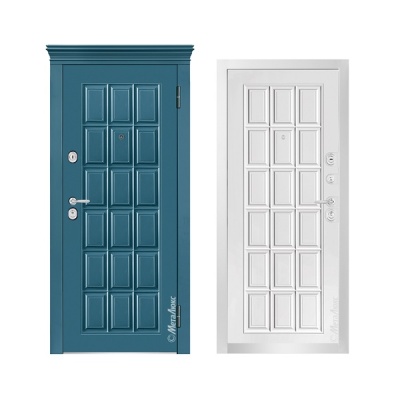 Дверь входная металлическая МетаЛюкс Milano М1021/17Е. Фото в интернет-магазине Большой