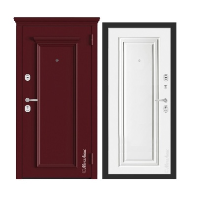 Дверь входная металлическая  МетаЛюкс BOSTON М6015. Фото в интернет-магазине Большой