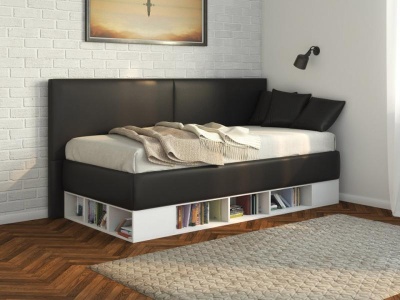 Кровать-тахта Lancaster 1 c подъемным механизмом. Фото в интернет-магазине Большой