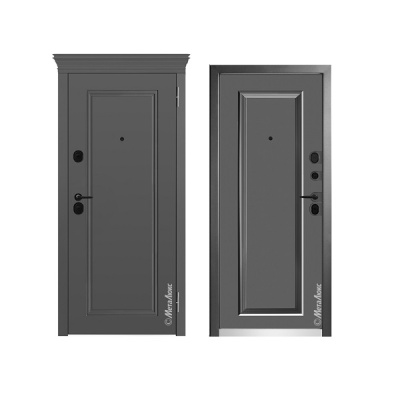 Дверь входная металлическая МетаЛюкс Milano М1043/3Е. Фото в интернет-магазине Большой