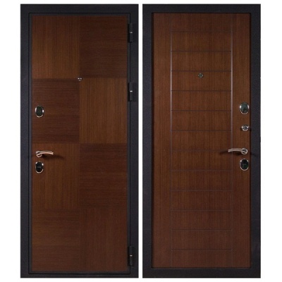 Дверь входная металлическая Бастион СДВ-22 венге. Фото в интернет-магазине Большой