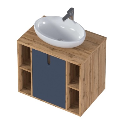 Мебель для ванной комнаты 1 Марка. Коллекция "Uta" шарли синий