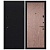 Дверь входная металлическая Бастион СДВ-20 дуб F/L. Фото в интернет-магазине Большой