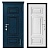 Дверь входная металлическая МетаЛюкс  ArtWood М1730/46Е. Фото в интернет-магазине Большой