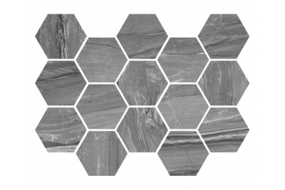 Керамогранит  Argenta "Eos" мозайка Argent Hexagon