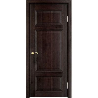 Дверь межкомнатная. Модель ОЛ-55. Цвет венге. Фото в интернет-магазине Большой