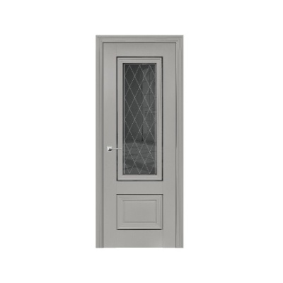 Дверь межкомнатная остекленная. Модель Валенсия 1.. Фото в интернет-магазине Большой