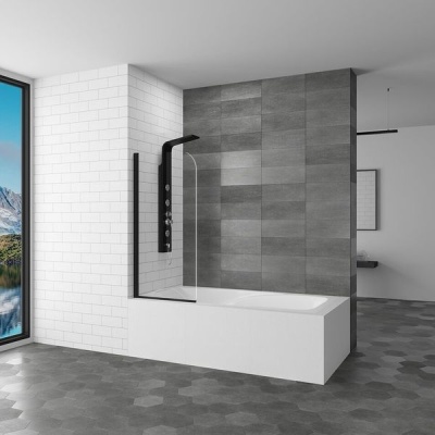 Шторка на ванну распашная маятниковая RGW Серия Screens SC-09B