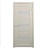 Дверь межкомнатная. Коллекция Альянс, модель "Бостон" (стекло мателюкс), CPL. Цвет ваниль. Фото в интернет-магазине Большой