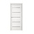 Дверь межкомнатная. Коллекция Trend Doors, модель "Тренд Т-2" (стекло мателюкс), EcoTex. Цвет лиственница белая. Фото в интернет-магазине Большой