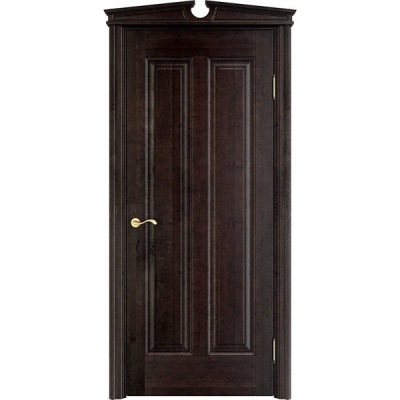 Дверь межкомнатная. Модель ОЛ-102. Цвет венге. Фото в интернет-магазине Большой