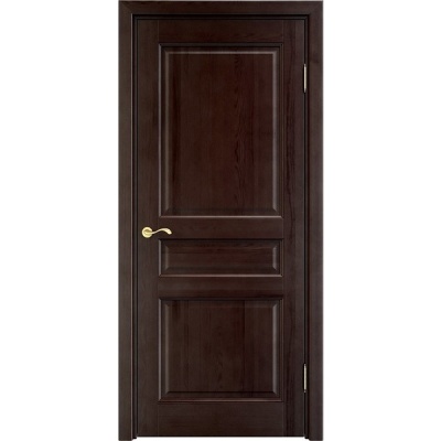 Дверь межкомнатная. Модель №5. Цвет венге. Фото в интернет-магазине Большой