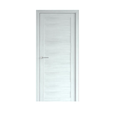 Дверь межкомнатная. Коллекция Мегаполис, модель "Мюнхен", экошпон. Цвет кедр снежный. Фото в интернет-магазине Большой